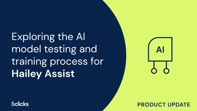  Exploring the AI model testing and training process for Hailey Assist  