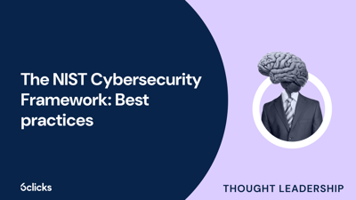  The NIST Cybersecurity Framework: Best practices  