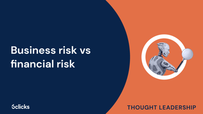 Business risk vs financial risk 