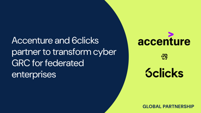 Accenture and 6clicks Global Partnership Announcement 