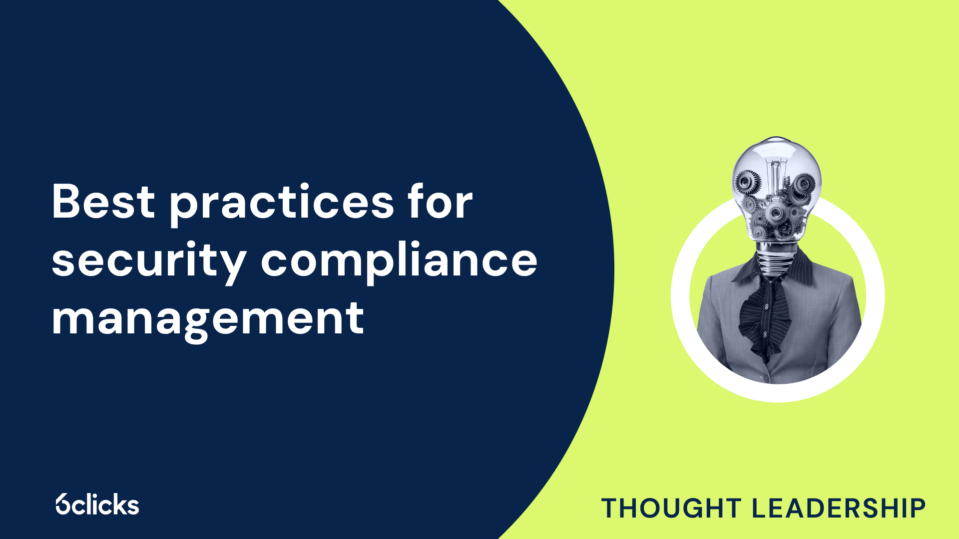 Best practices for security compliance management