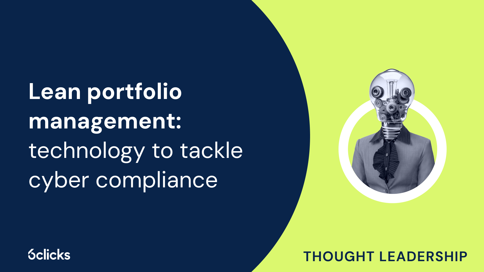 Lean portfolio management: technology to tackle cyber compliance