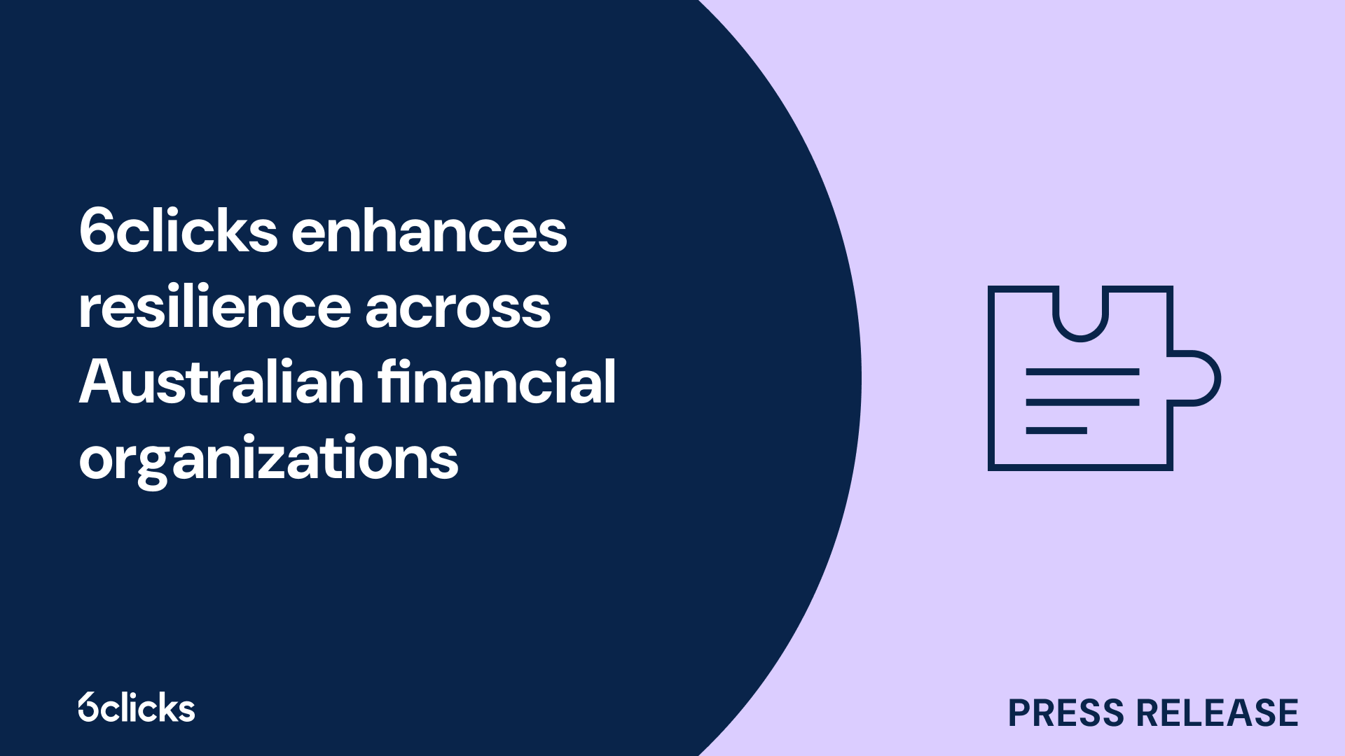 6clicks enhances resilience across Australian financial organizations