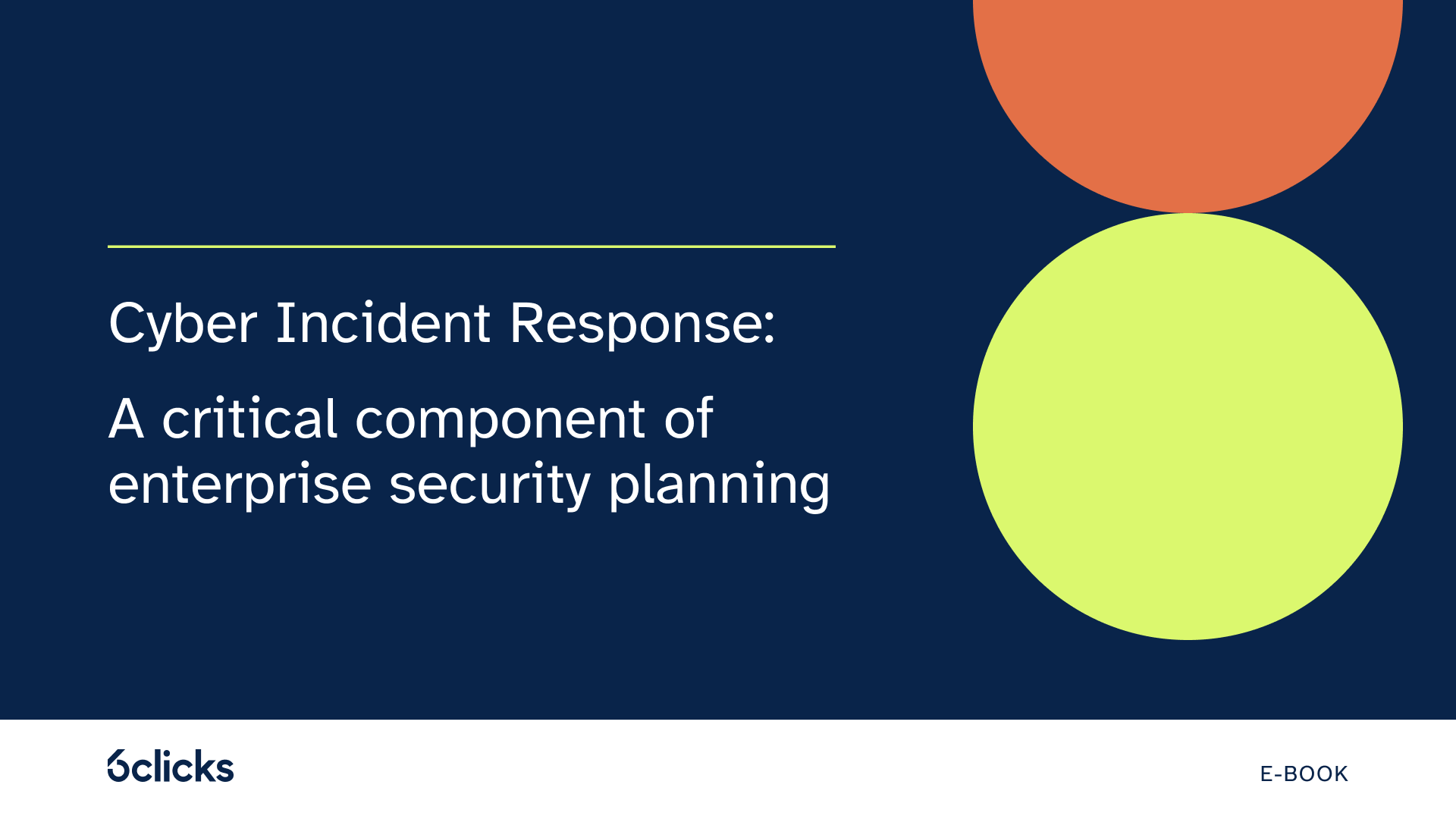 eBook: Cyber Incident Response Guide